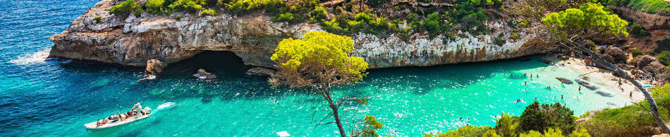 Blick auf Cala Santanyi